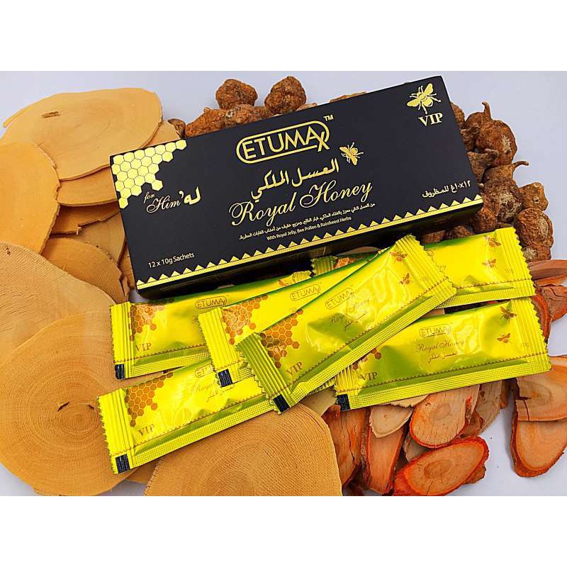 ORIGINAL ETUMAX ROYAL HONEY VIP (10 g X 12 sachets