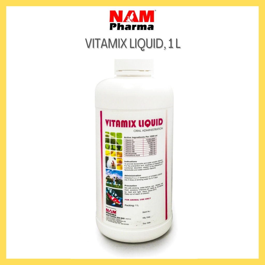NAM Product Vitamix Liquid best source of multivitamins for overall