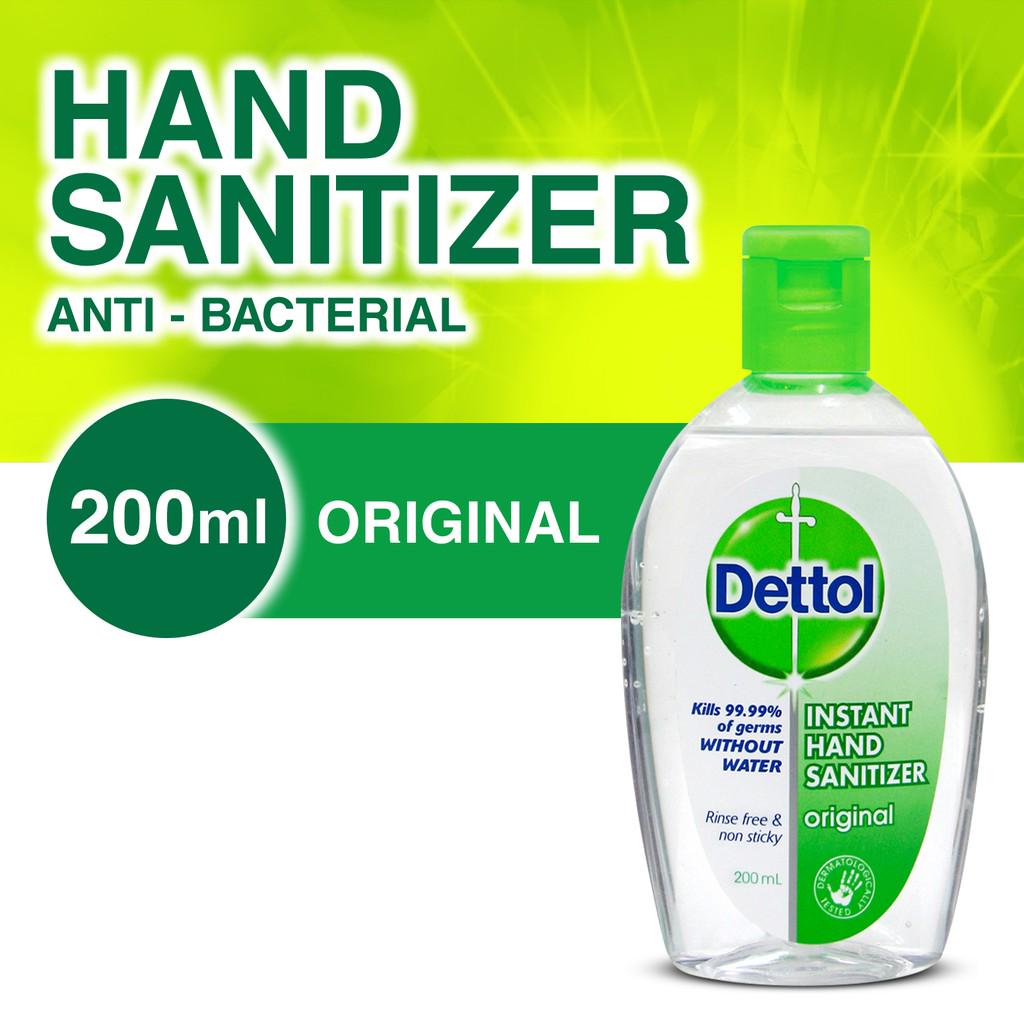 Dettol Hand Sanitiser Original (200ml x 2) Shopee Malaysia