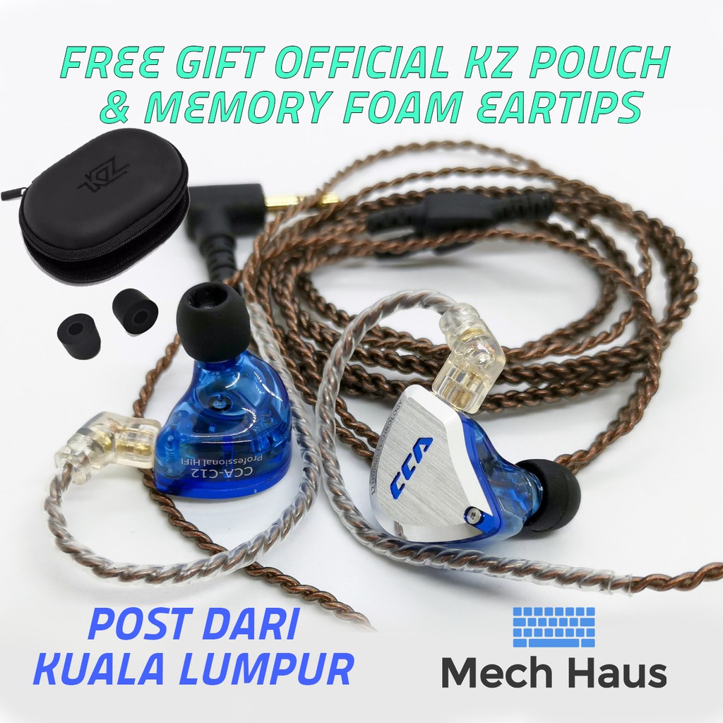 [KZ MALAYSIA] CCA C12 Zinc Alloy Faceplate w/ Resin Cavity