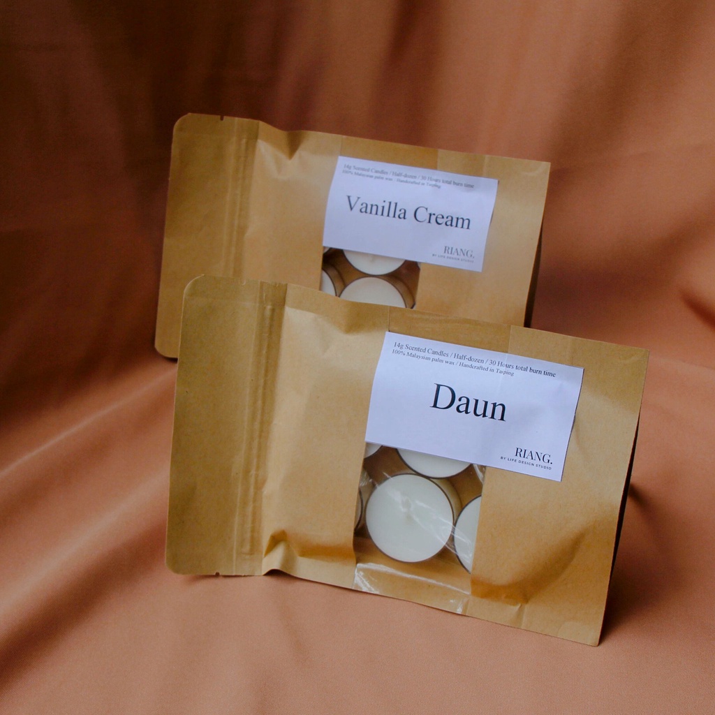 Riang. Cosy Candles (Scented tealight candles/ Buatan Malaysia/ Lilin