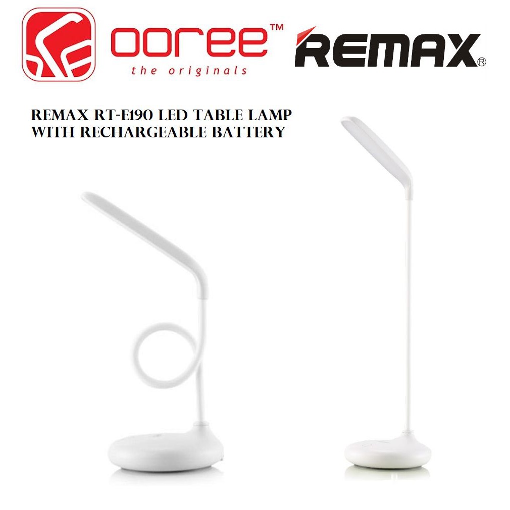 REMAX RTE190 DAWN TOUCH CONTROL EYE PROTECTION LED RECHARGEABLE TABLE LAMP E190 Shopee Malaysia