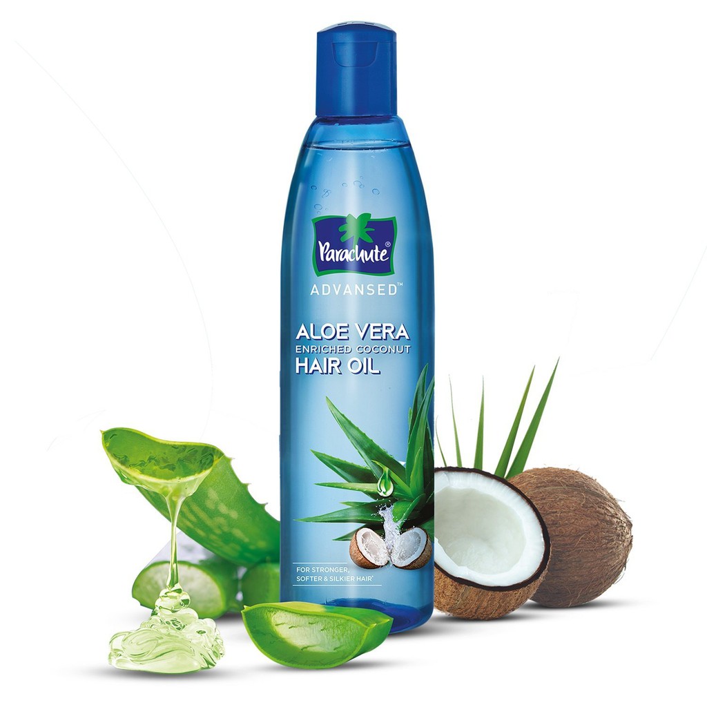 Parachute Advansed aloe vera enriched coconut hair oil 250ml Shopee