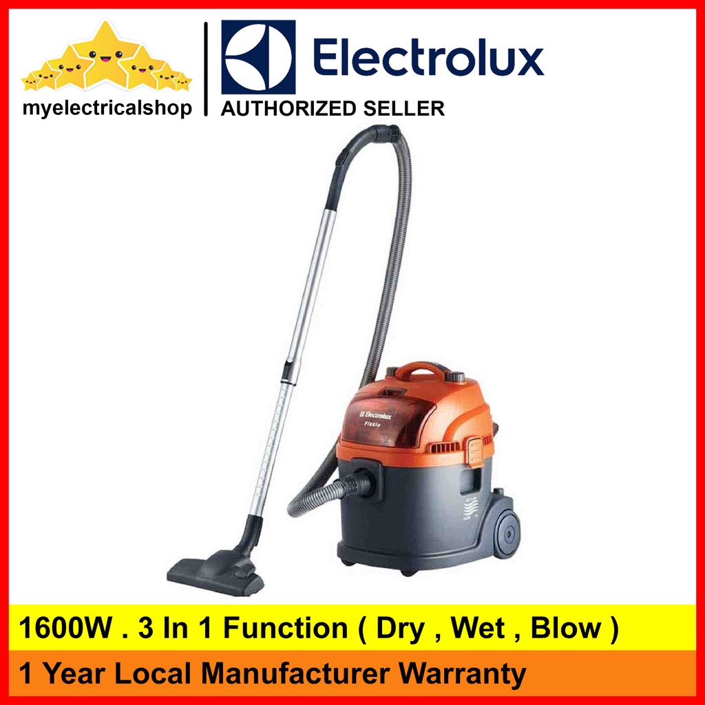 Electrolux Z931 Vacuum Cleaner 3 in 1 ( Wet + Dry + Blow ) Shopee