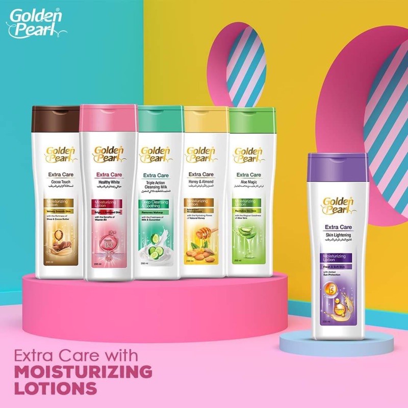 Golden Pearl Extra Care Whitening Lotion Shopee Malaysia