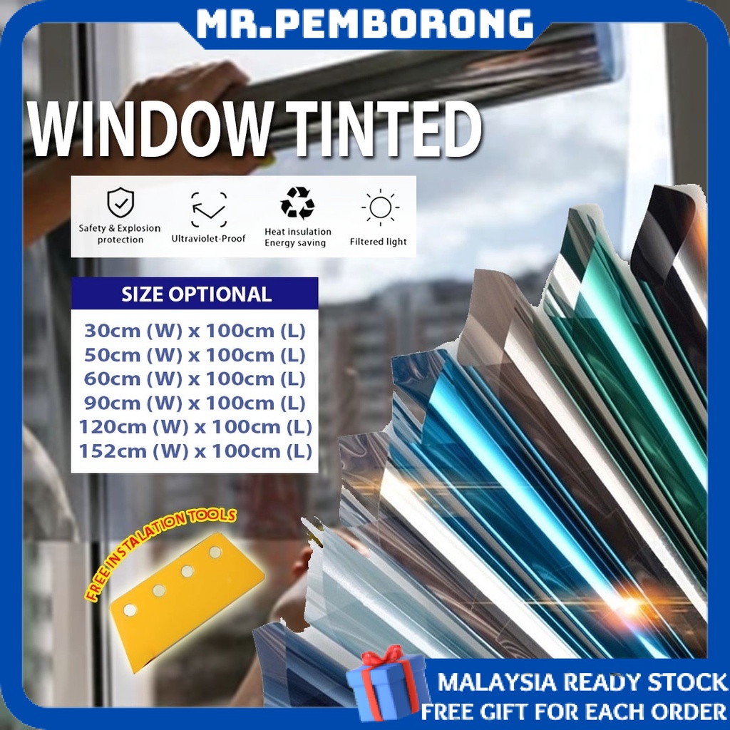 Mr Pemborong Tinted Window Film Solar Waterproof Tinted Rumah Tinted