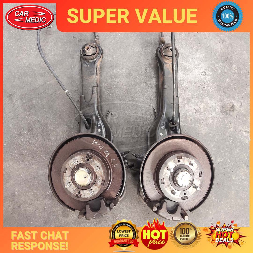 Original Proton Waja Complete Rear Disc Brake Set / Disc Brake Belakang
