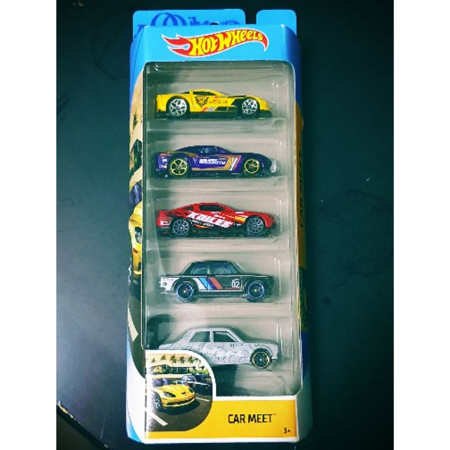 Hot wheels car meet 5 pack 2020 Shopee Malaysia