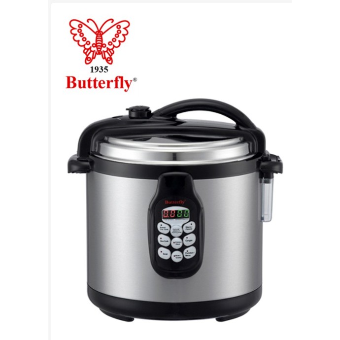Butterfly 8L Electric Stainless Steel Pressure Cooker BPC5080