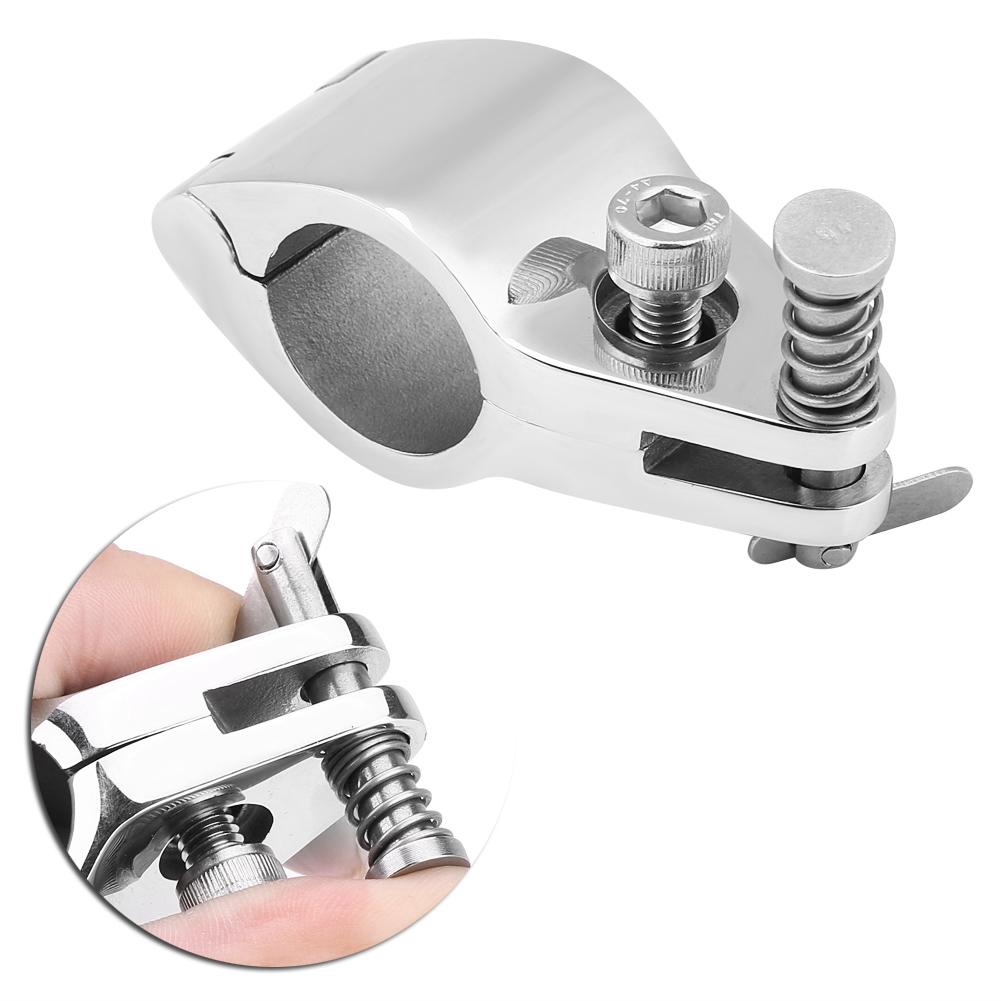 316 Stainless Steel 7/8in Jawlike Slide Hinged Marine Boat Awning