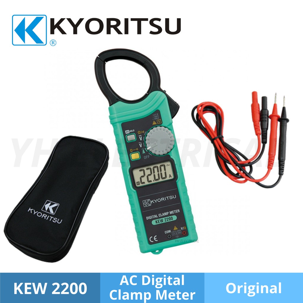 KYORITSU KEW 2200 CLAMP METER Shopee Malaysia