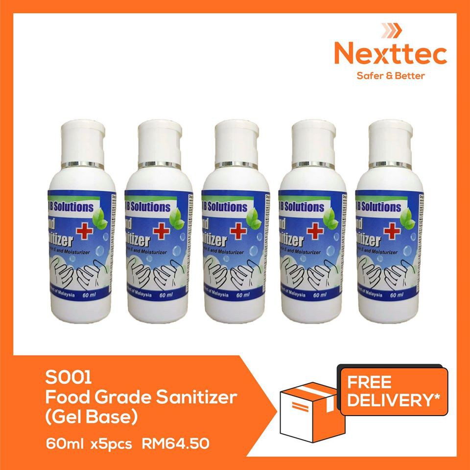 Nexttec Food Grade Sanitizer (Gel Base) Shopee Malaysia