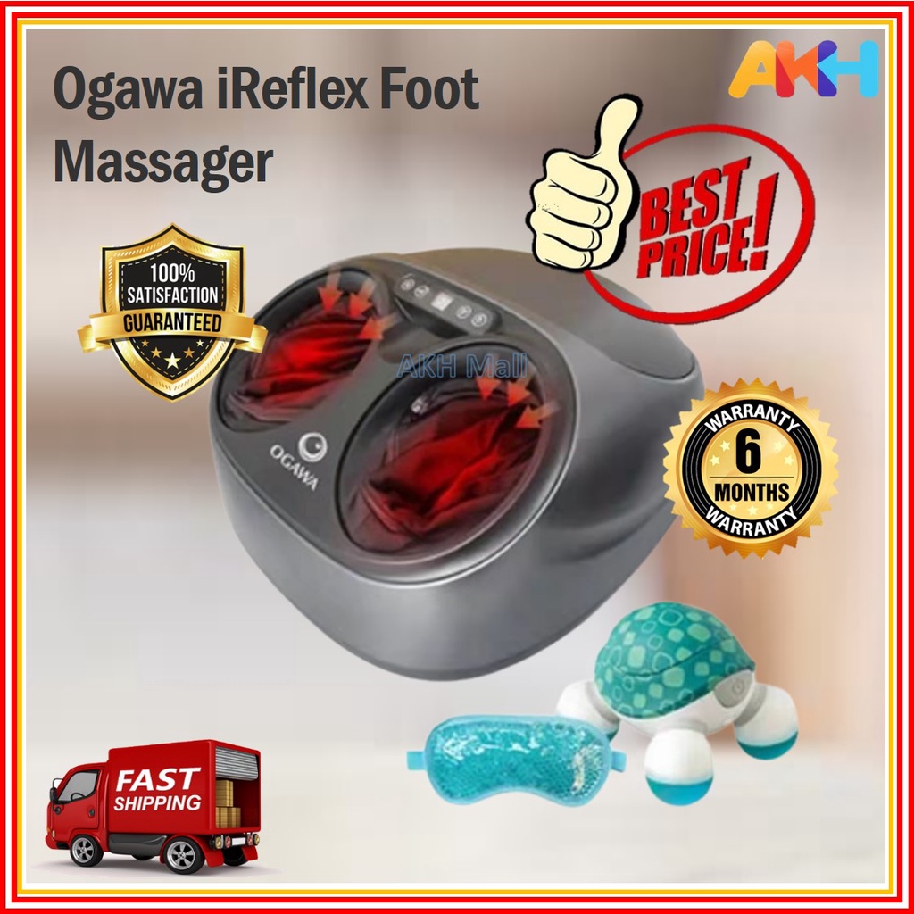 Ogawa iReflex Foot Massager High Quality Shiatsu Foot Massager