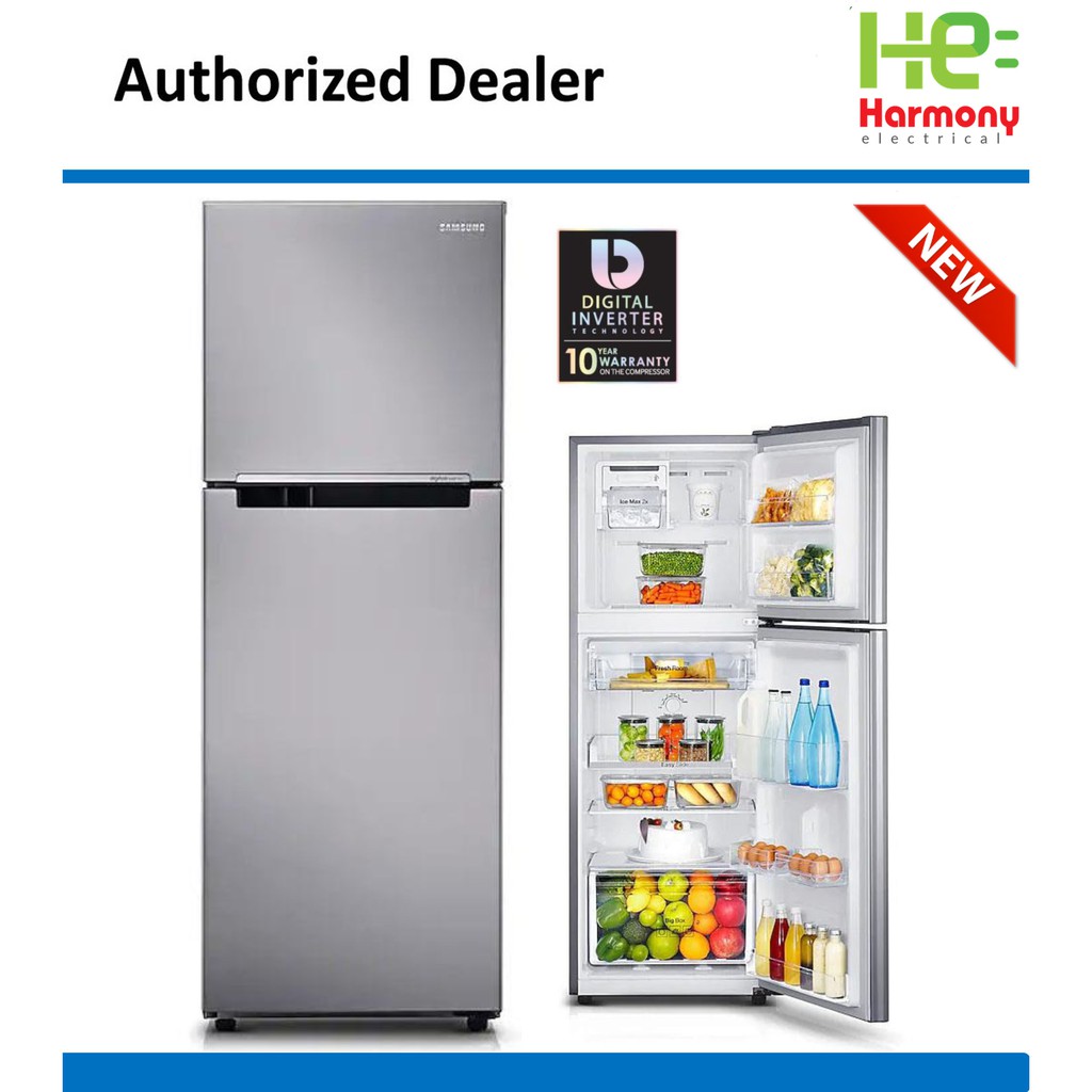 Samsung 2 Door Inverter Fridge 203L RT19M300BGS/ME Shopee Malaysia