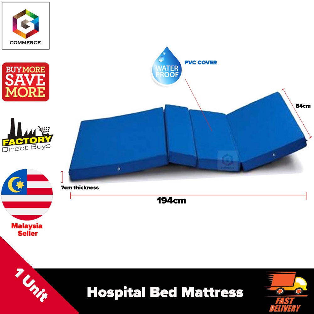 Hospital Mattress Stroke Bed with PVC Cover Waterproof Shopee Malaysia
