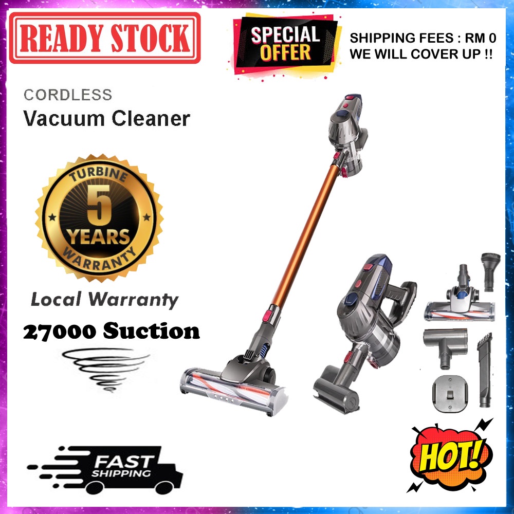 Malaysia Ready Stock !!! Wireless Cordless Vacuum Cleaner Dustmite