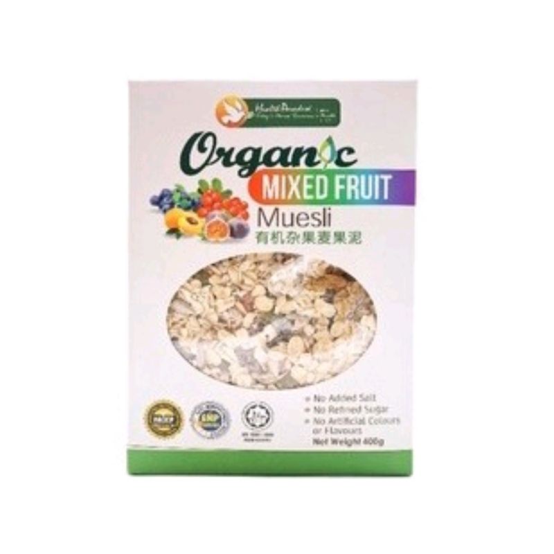 Organic Mixed Fruit Muesli 400g Shopee Malaysia