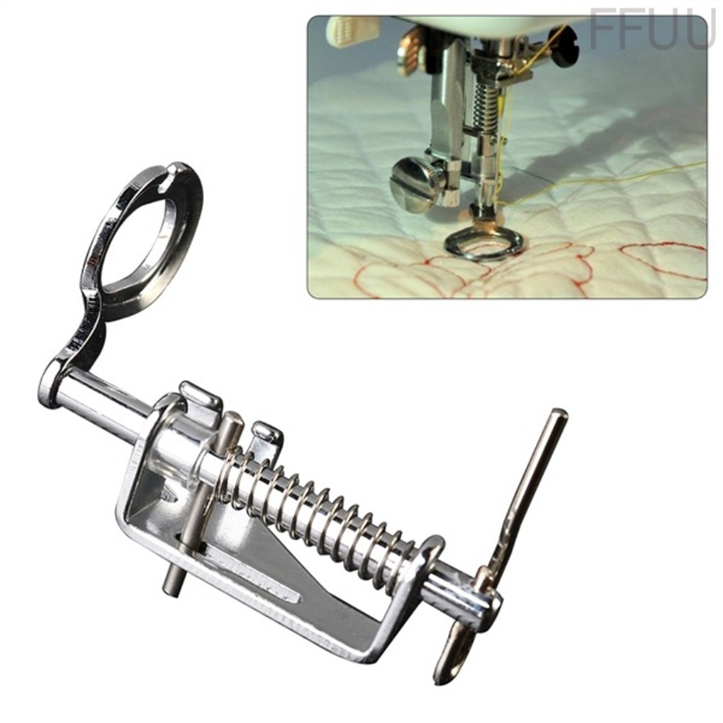 Embroidery Darning Foot Free Motion Quilting Embroiderying Presser Foot Replacement for Brother