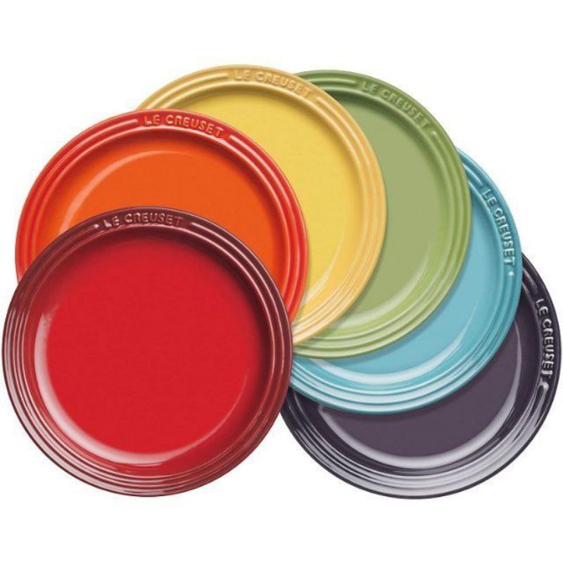 Le Creuset Rainbow Plate 23cm [ Readystock Malaysia] Shopee Malaysia