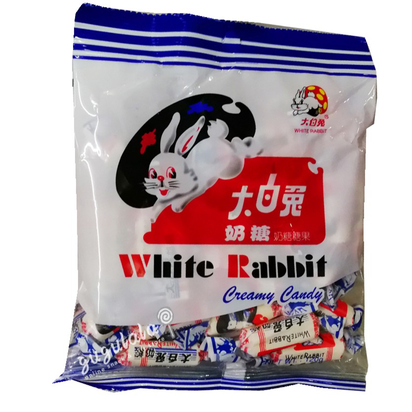 White Rabbit Milk Candy 大白兔奶糖 108g Shopee Malaysia