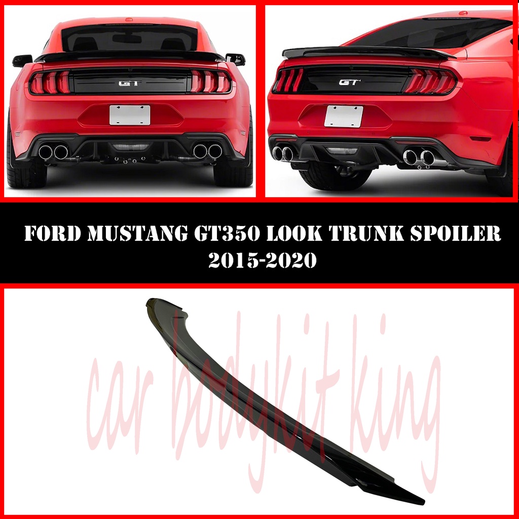FORD MUSTANG S550 GT GT350 LOOK TRUNK SPOILER DUCK TAIL WITH PAINT 2015