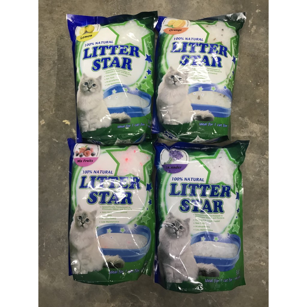 Litter Star Crystal Cat Litter 3.8L Shopee Malaysia