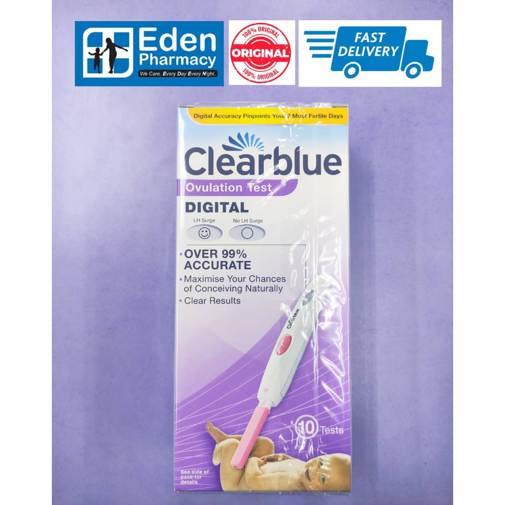 Clearblue digital ovulation test ( clear blue ovulation test ) ( 10