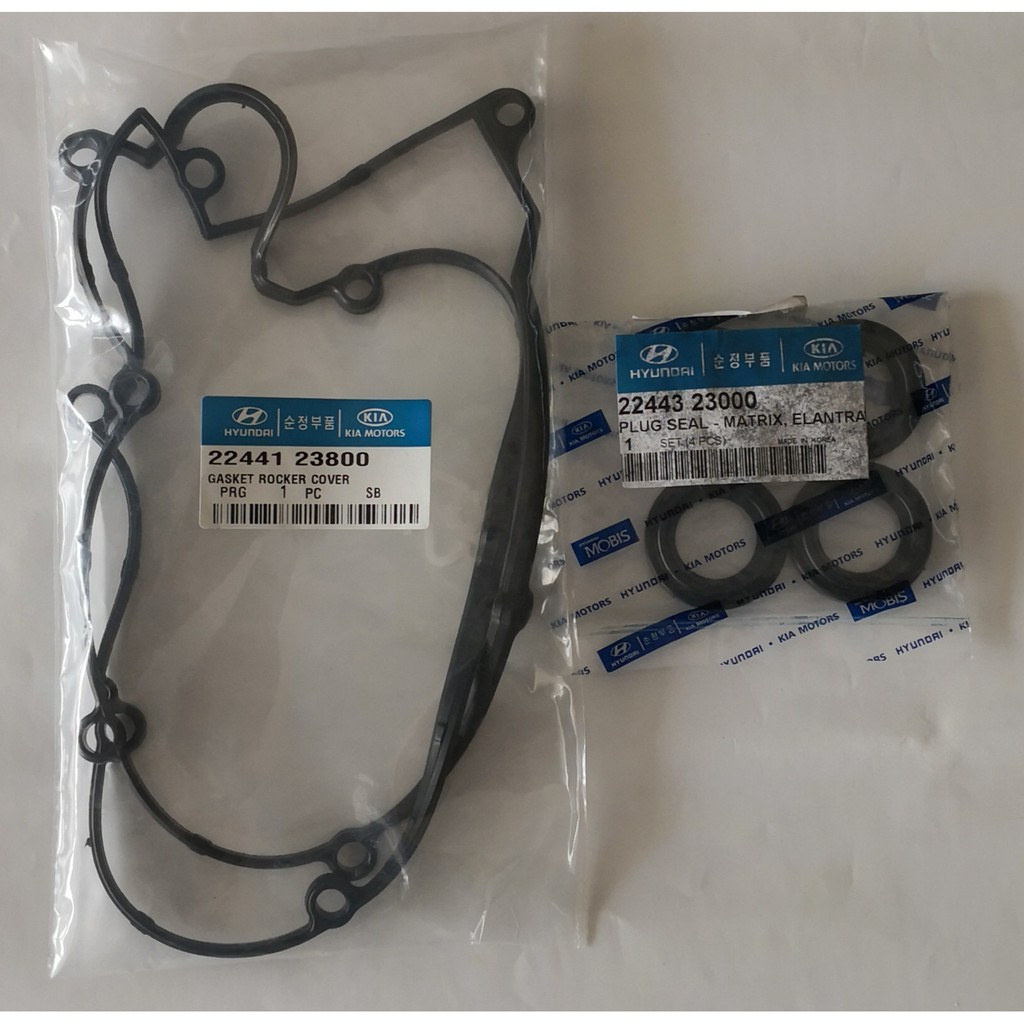 Valve Cover Gasket with Plug Seal for Hyundai Matrix Elantra 1.8 Naza