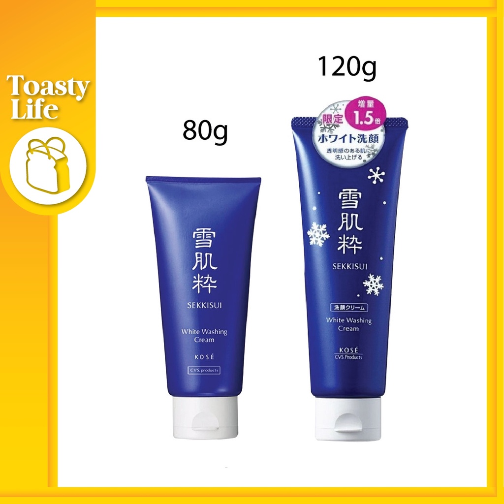 🇯🇵 Japan Original [ Kose Sekkisui ] White Washing Cream Wash 高絲 雪肌粹洗面乳