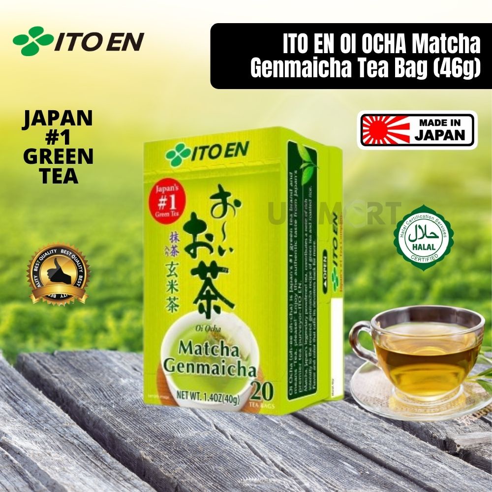 Ito En Matcha Genmaicha Tea Bags Japan Green Tea Ocha Drink Japan