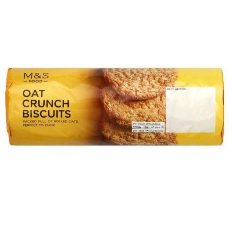 Marks & Spencer Oat Crunch Biscuits Shopee Malaysia