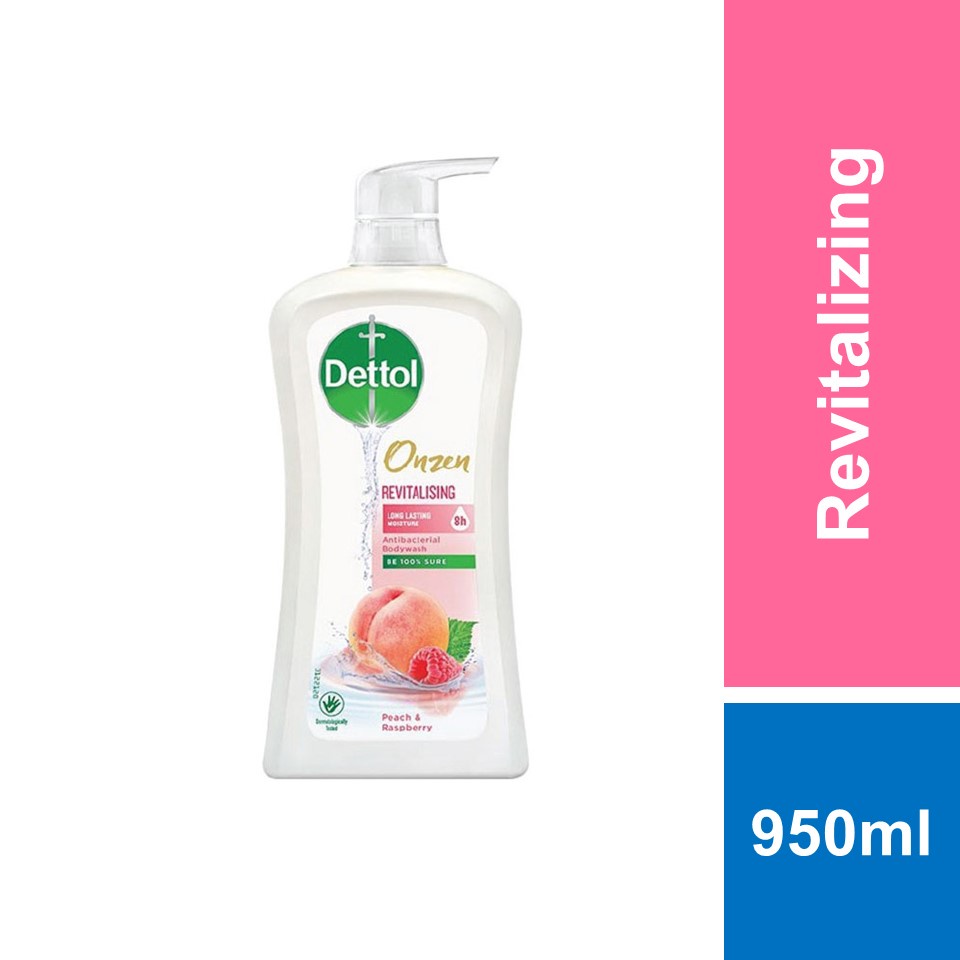 Dettol Shower Gel Onzen Revitalizing 950ml Shopee Malaysia