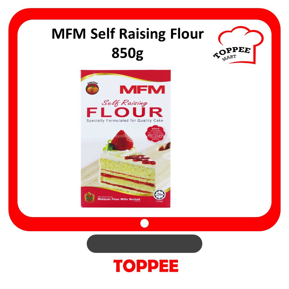 MFM Self Raising Flour 850g Tepung Naik Sendiri Shopee