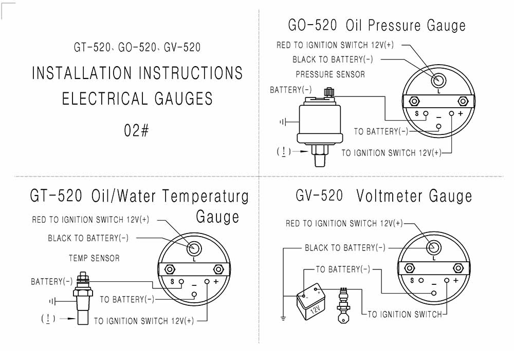 Dynoracing 2" 52MM Car Digital Blue Led Water Temperature Gauge 40150 Celsius With Water Temp