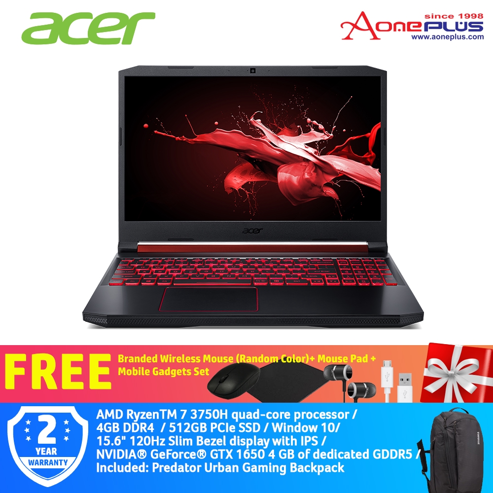 Acer Nitro 5 AN51543R3B4 Gaming Notebook NH.Q6ZSM.001 /R73750H/4GB