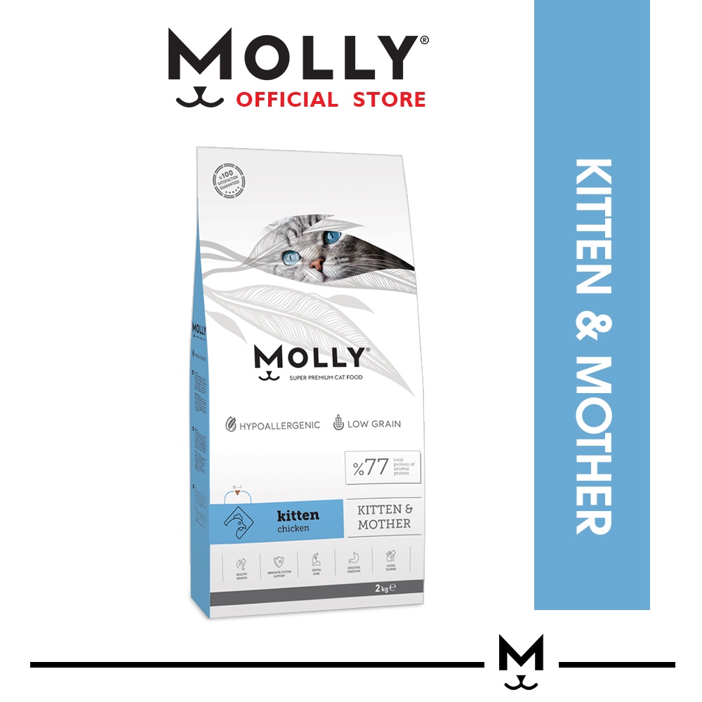 Molly Kitten Mother Chicken Cat Food (15kg) Shopee Malaysia