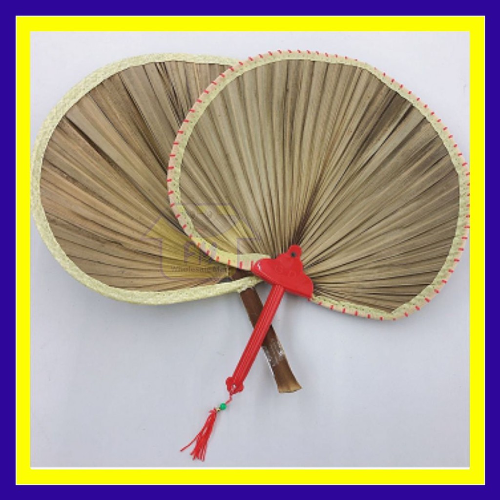 Kipas Tangan Daun / Kipas Satay / Satay Fan BBQ Shopee Malaysia