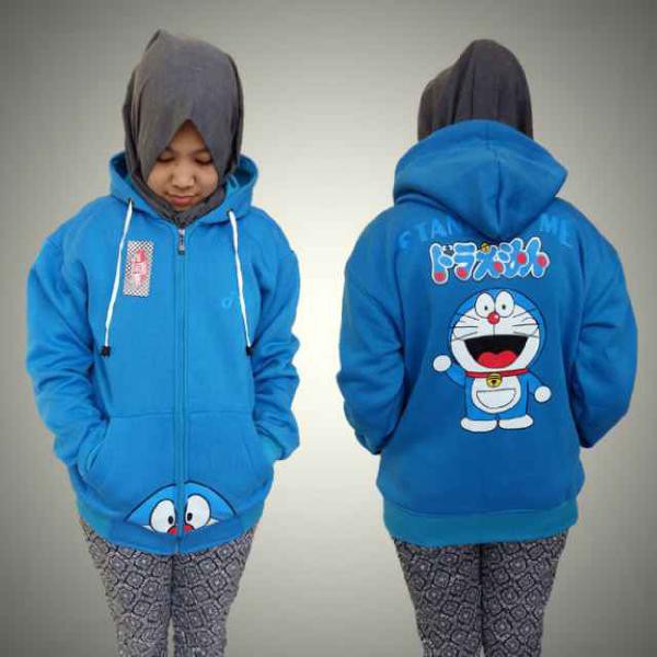 Doraemon STAND Jacket BY ME TURKIS Shopee Malaysia