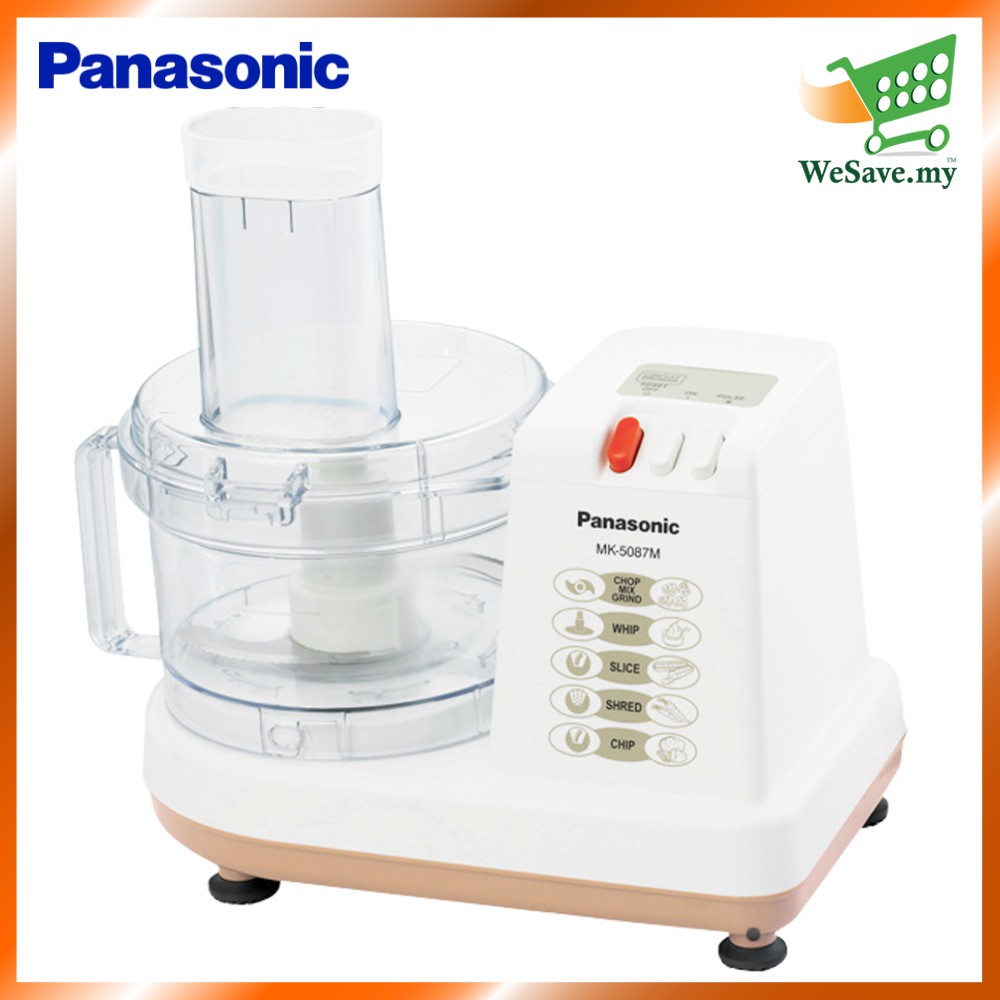 Panasonic MK5087M Food Processor 1.2L (Original)1 Years Warranty By