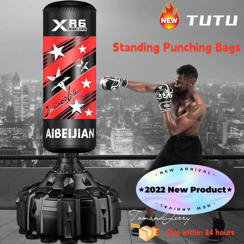 🔥Ready Stock🔥1.7M Standing Punching Bag Heavy Duty Boxing Training MMA