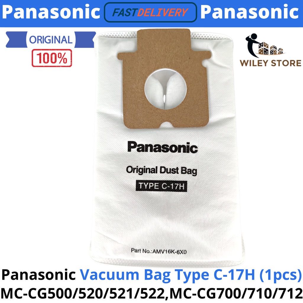 Panasonic TYPE C17H Vacuum Dust Bag (ORIGINAL) Shopee Malaysia