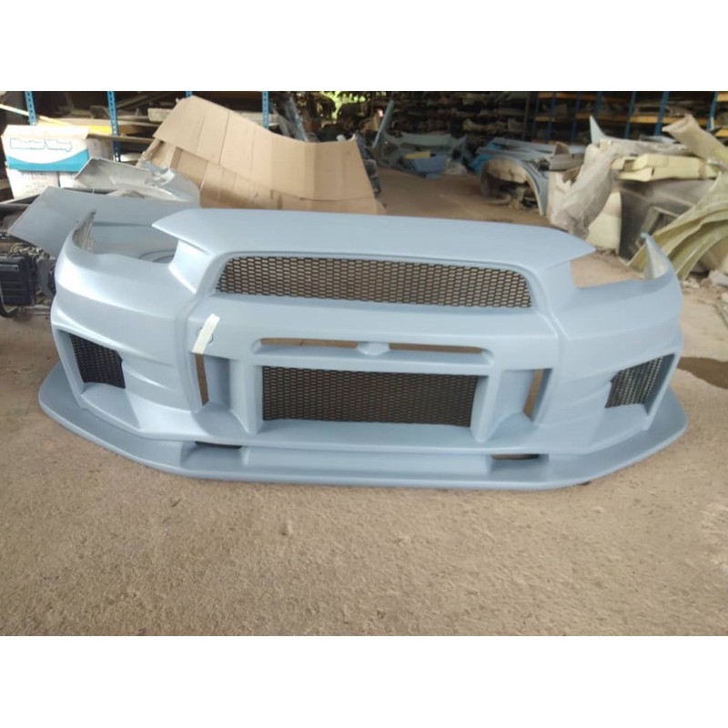 Mitsubishi Lancer gt proton inspira Varis V3 Front bumper lip diffuser