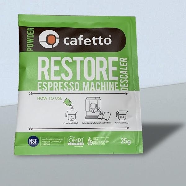 Cafetto Restore Organic Descaler (25g sachet) Shopee Malaysia