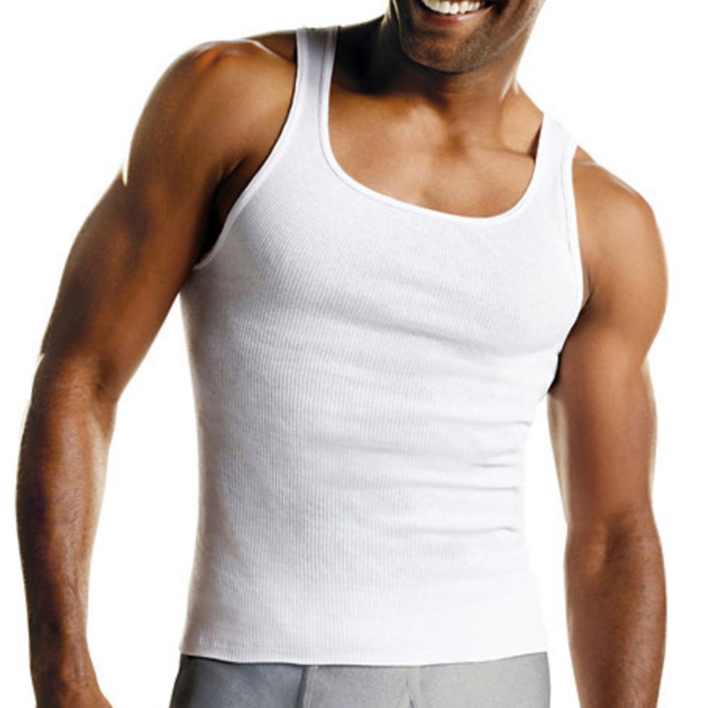 Men's Body Slim Singlet Tank Cotton Sleeveless 1 PCS Shopee Malaysia