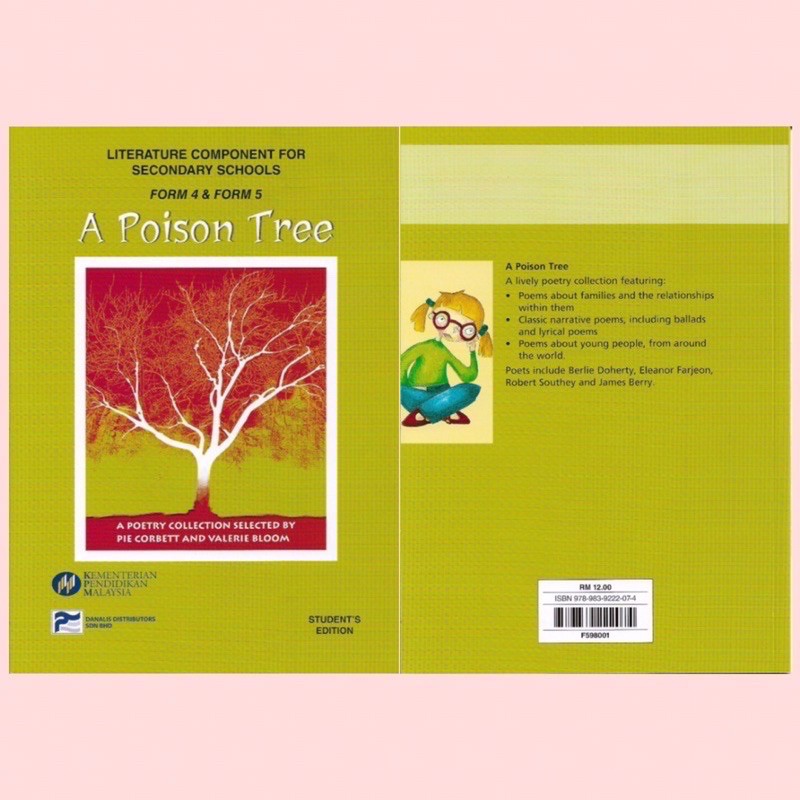 A Poison Tree Form 5 Literature Santosctzx