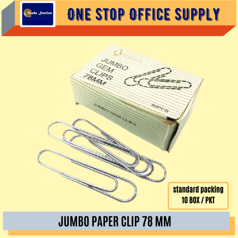 JUMBO PAPER CLIP 78MM Shopee Malaysia