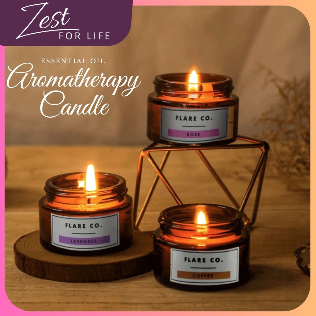 Scented Candle Frangrance Scent Aromatic Essential Oil Candle