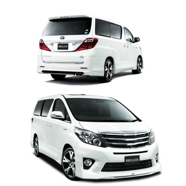 Toyota alphard 2012 2013 2014 S SR spec modellista modelista bodykit