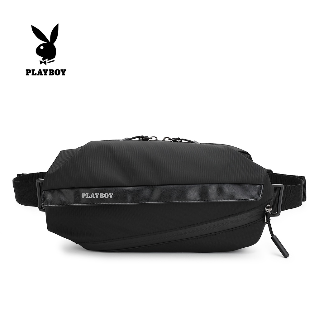 Playboy Crossbody & Shoulder Bags / Waist Bags PLT 8003 Black Shopee