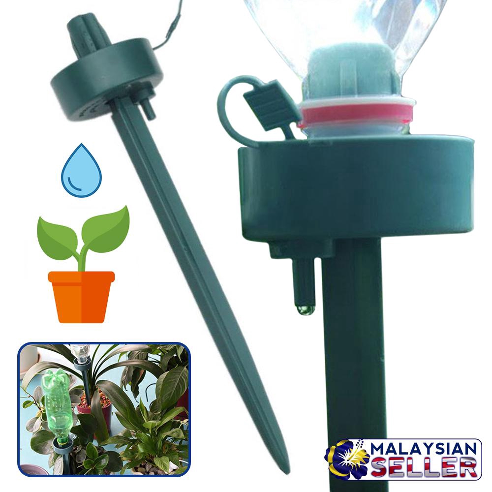Self Water Drip Device Plant Watering Bottle Spike ( 10pcs ) Shopee